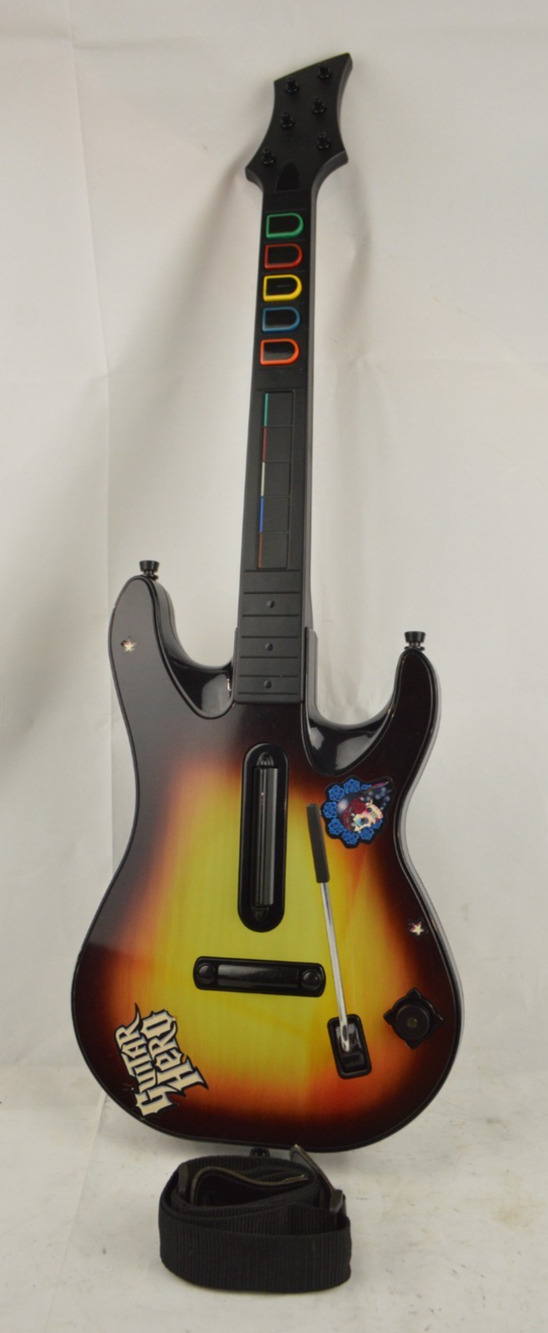 Guitar Hero World Tour PS2 RedOctane Sunburst Wireless Guitar 95449.805